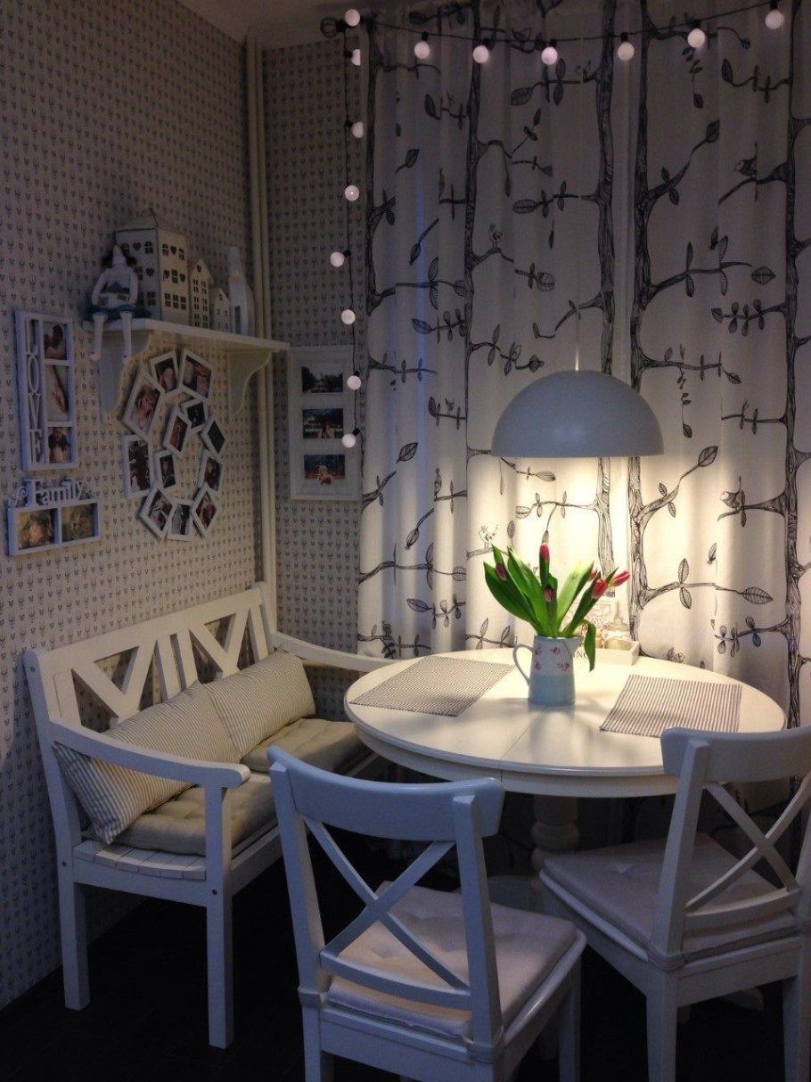 Декор обеденной зоны на кухне