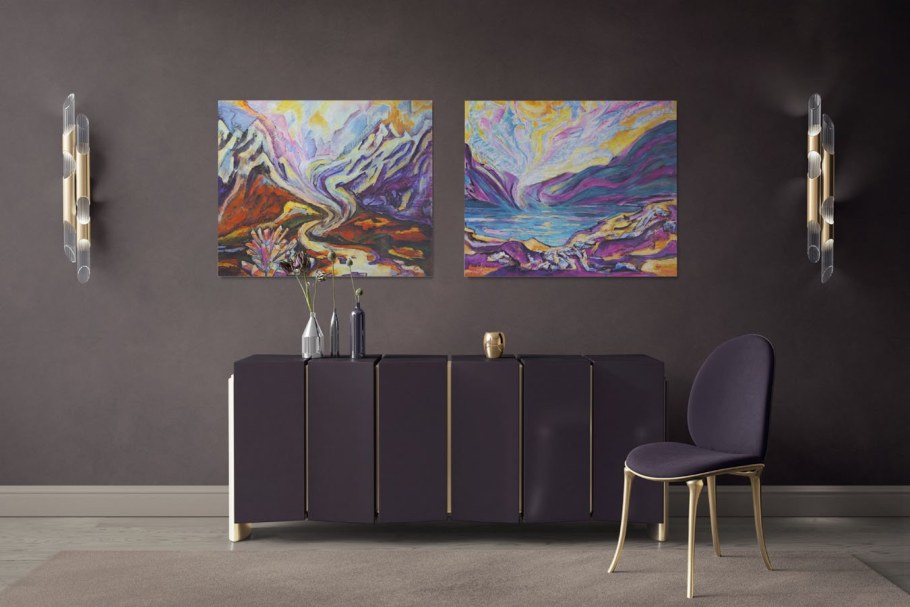 Диптих в офис