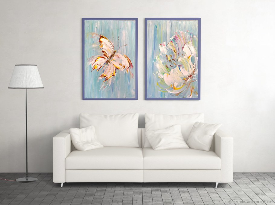 Интерьерные панно Томас Штерн диптих