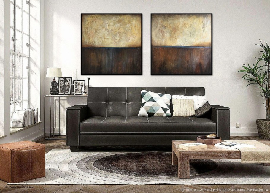 Абстракция в интерьере