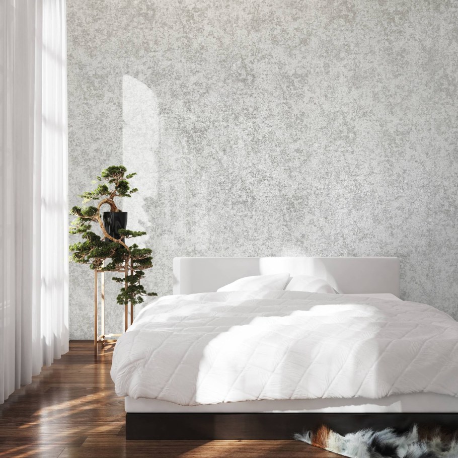 Белый холст в интерьере