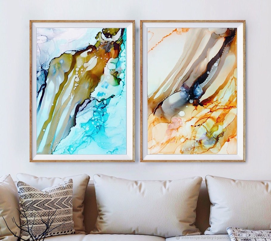 Современная живопись в интерьере