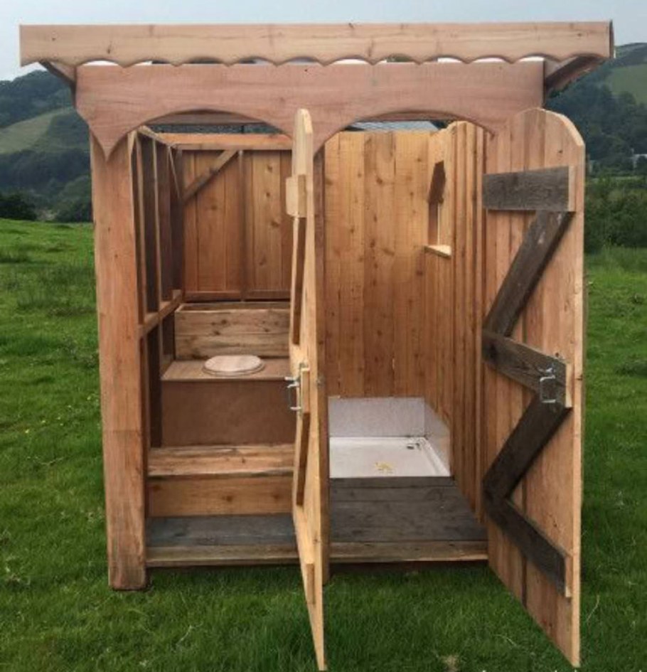 Туалет разборный для дачи