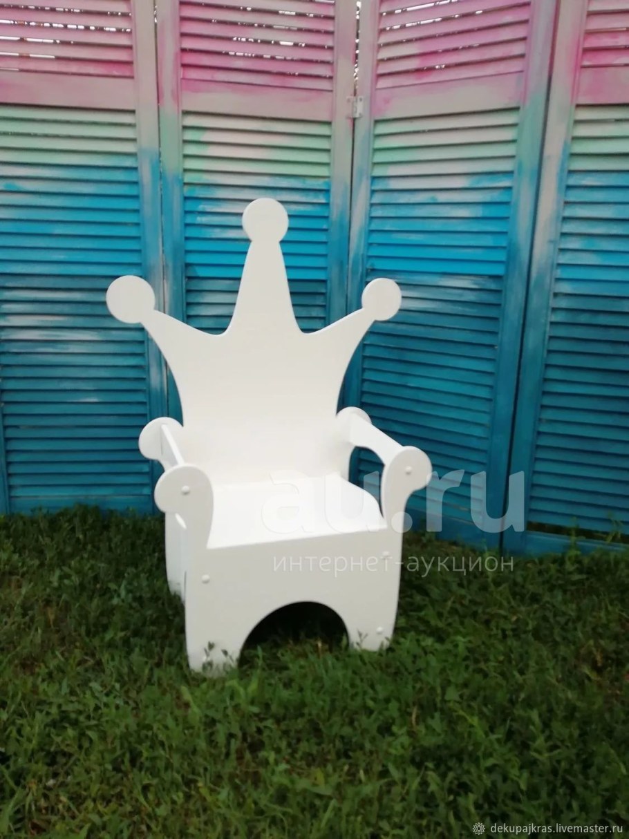 Трон из фанеры