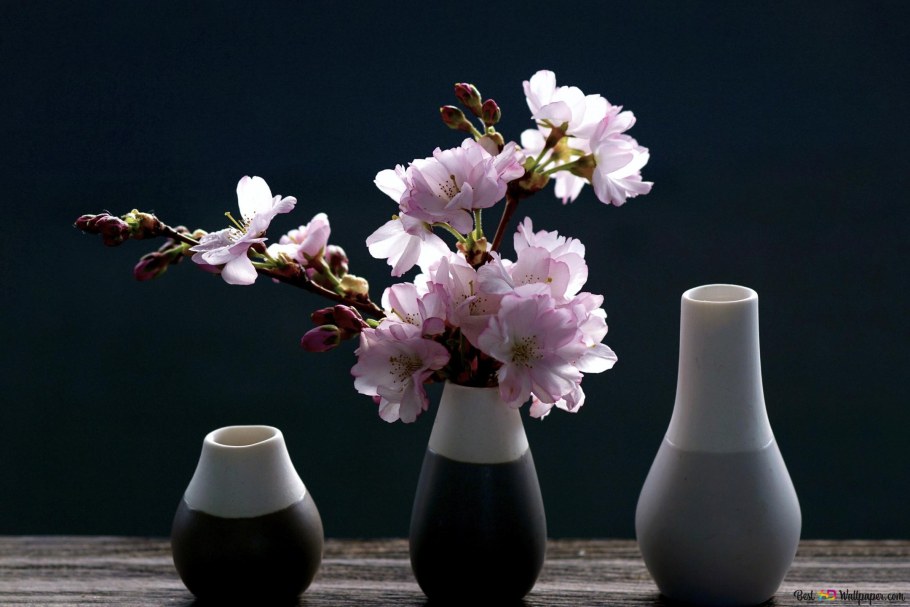 Вазы с цветами