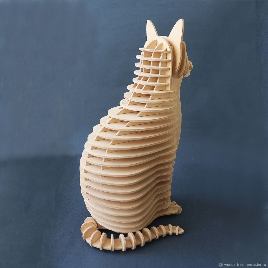 Деревянные фигурки животных