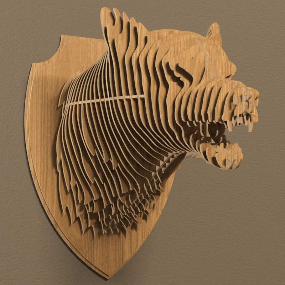 Объемные изделия из фанеры