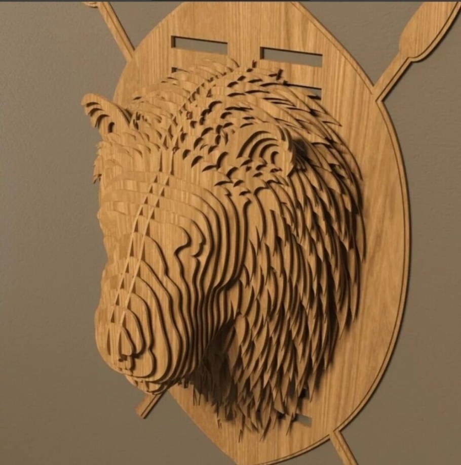 Многослойное панно из фанеры