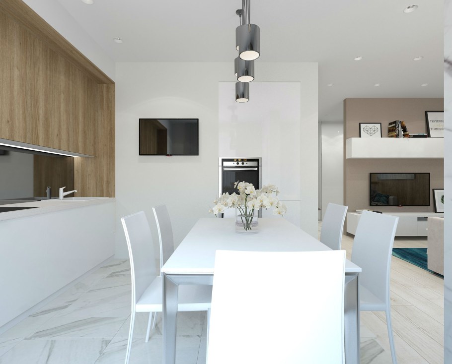 Квадратная кухня гостиная 35 кв м