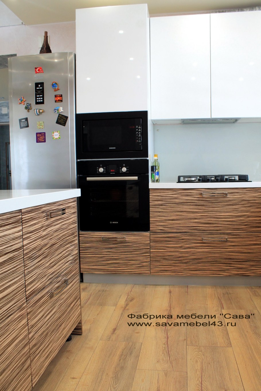 Файн лайн дуб Юкон 2074 кухня