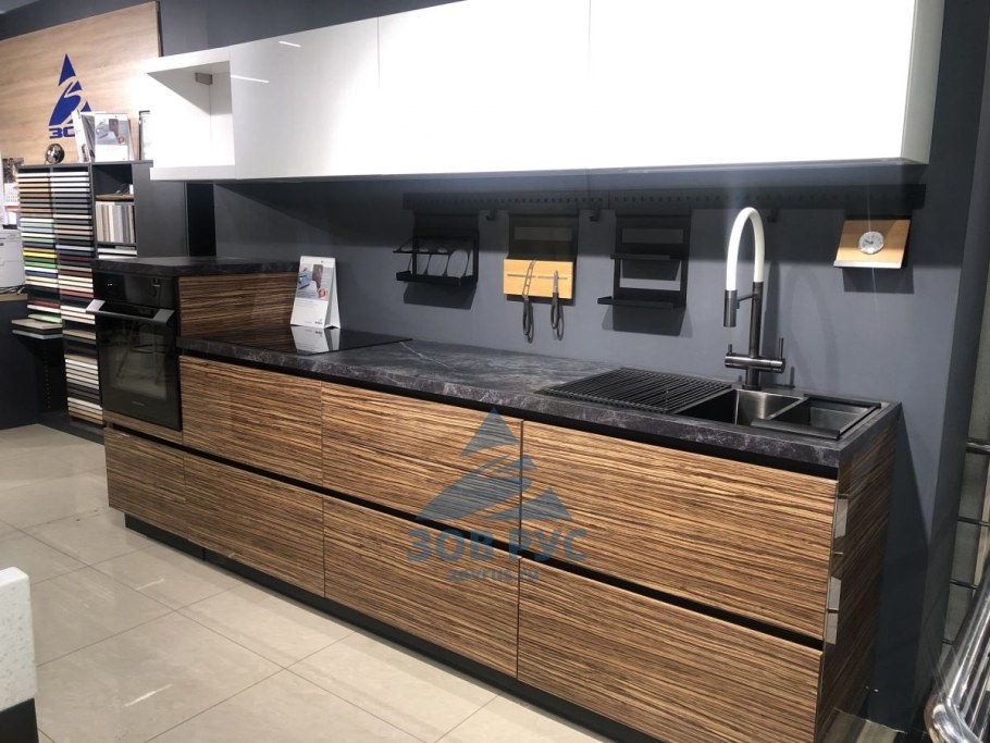 Кухня Эра зебрано угловая