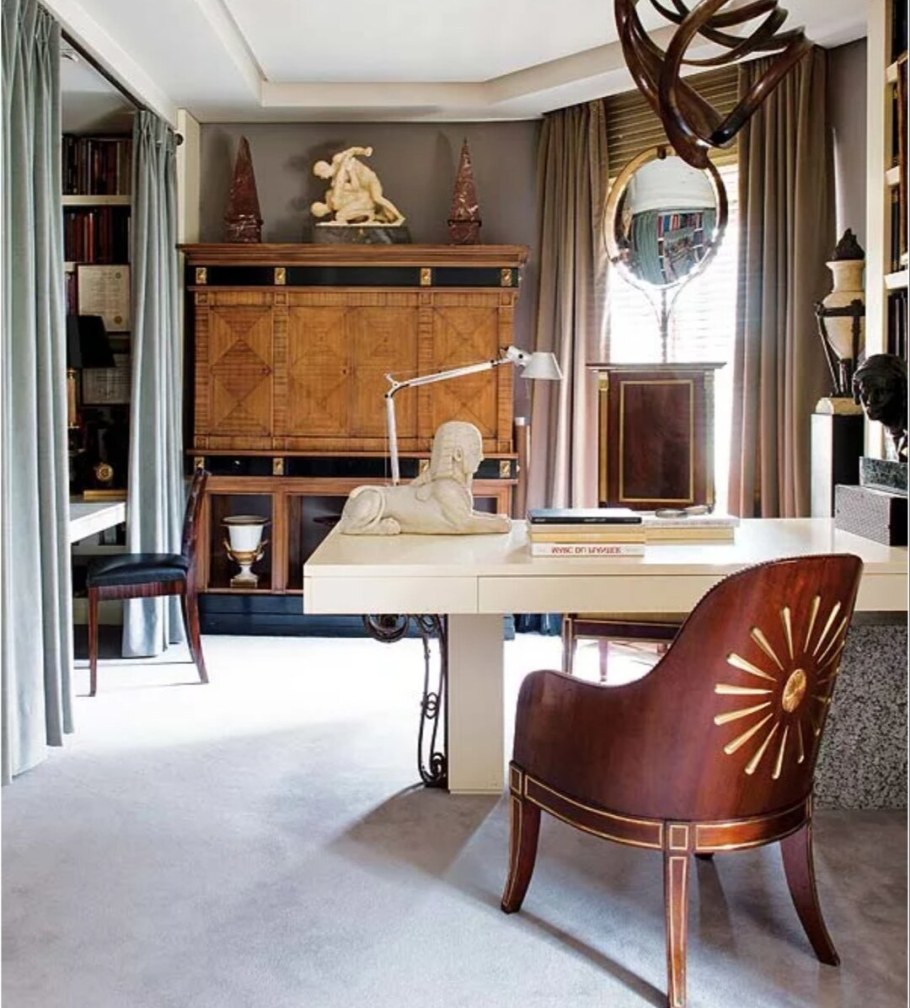 Кабинет в американском стиле