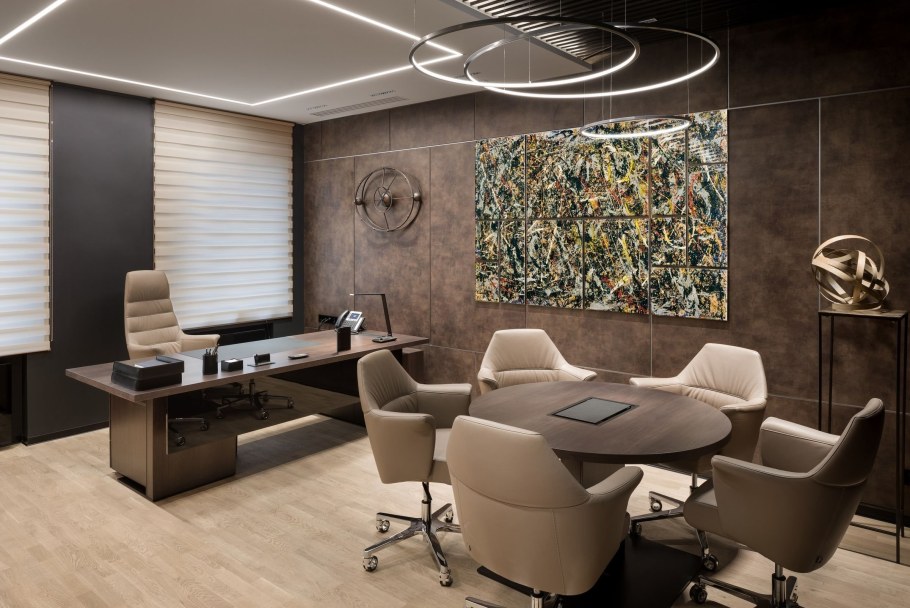 Современный офис интерьер