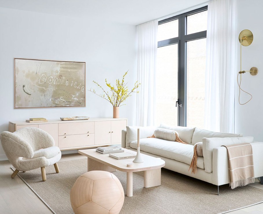 Светлый интерьер квартиры фото