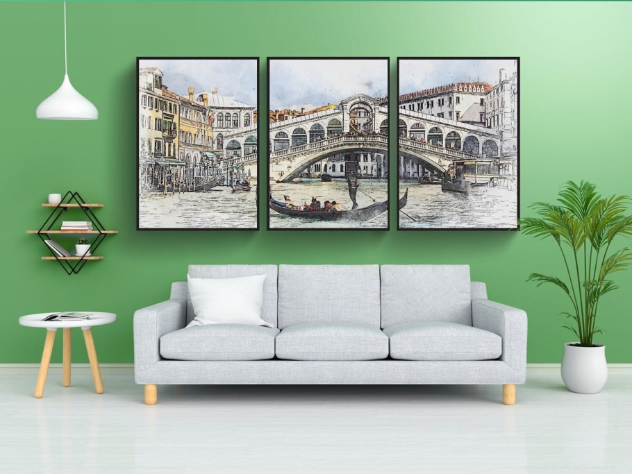 Постеры Венеция для интерьера