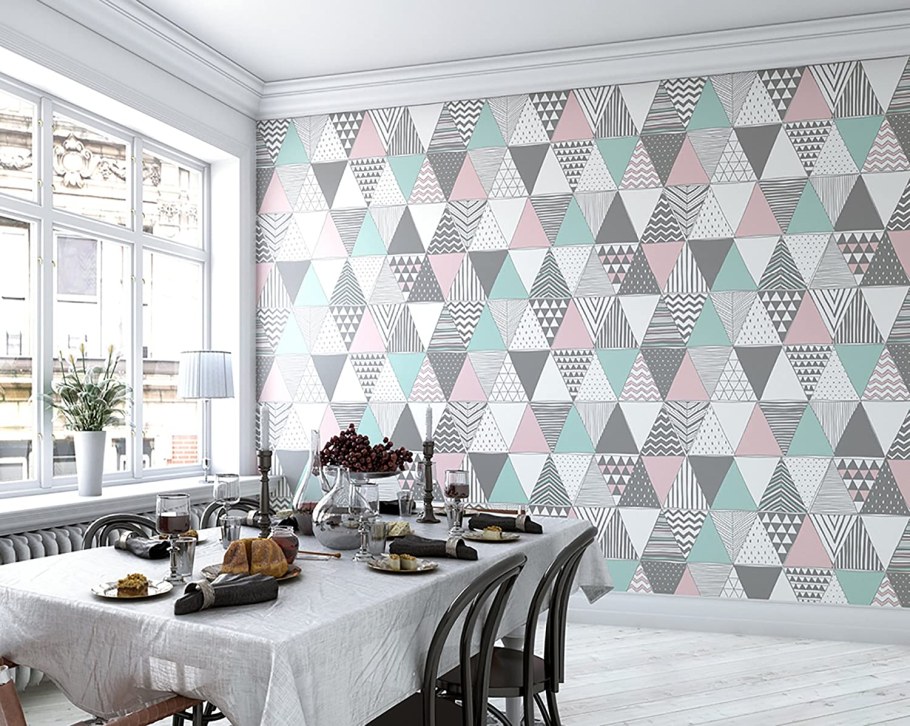 Геометрический орнамент в интерьере