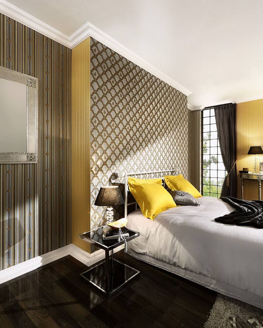 Акцентная стена в интерьере