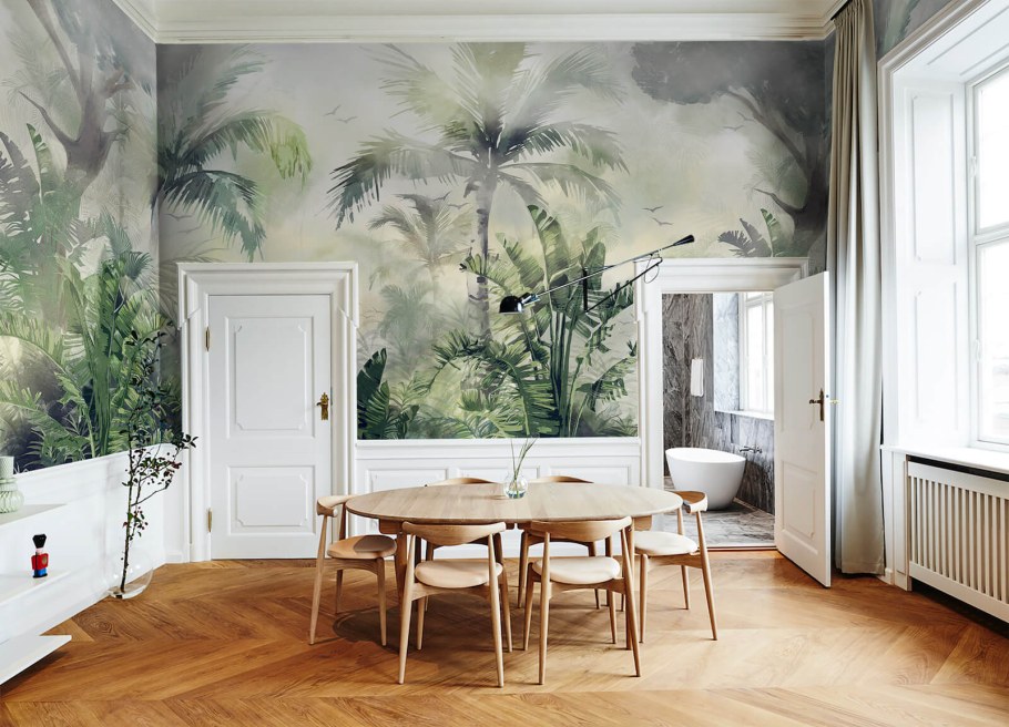 Фреска Аффреско пальмы