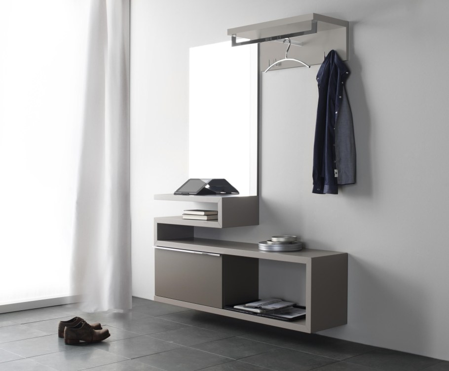 Подвесная мебель в прихожую