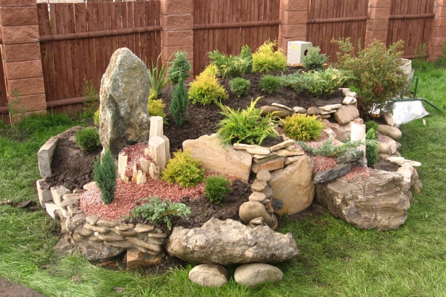 Террасированный альпинарий