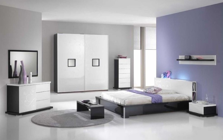 Спальня Глосс белый
