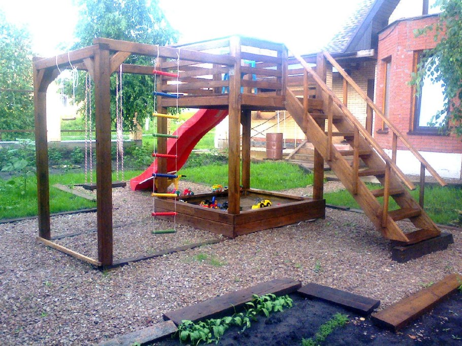 Детская площадка своими руками