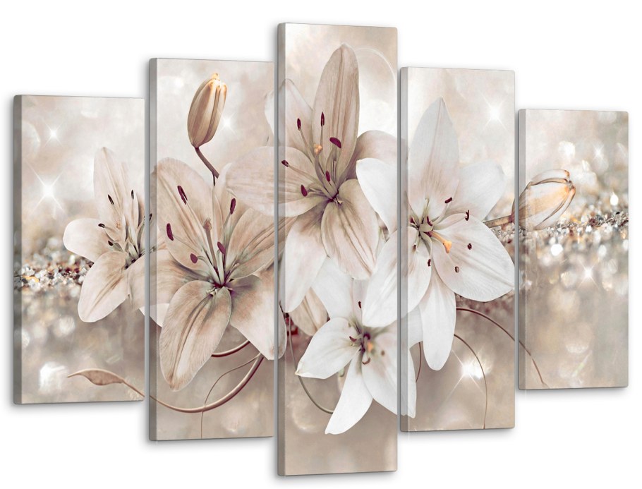 Триптих цветы