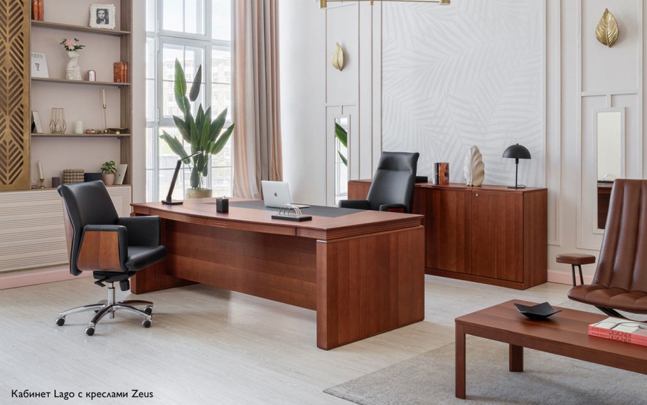 Кабинет Фирст с боковой тумбой