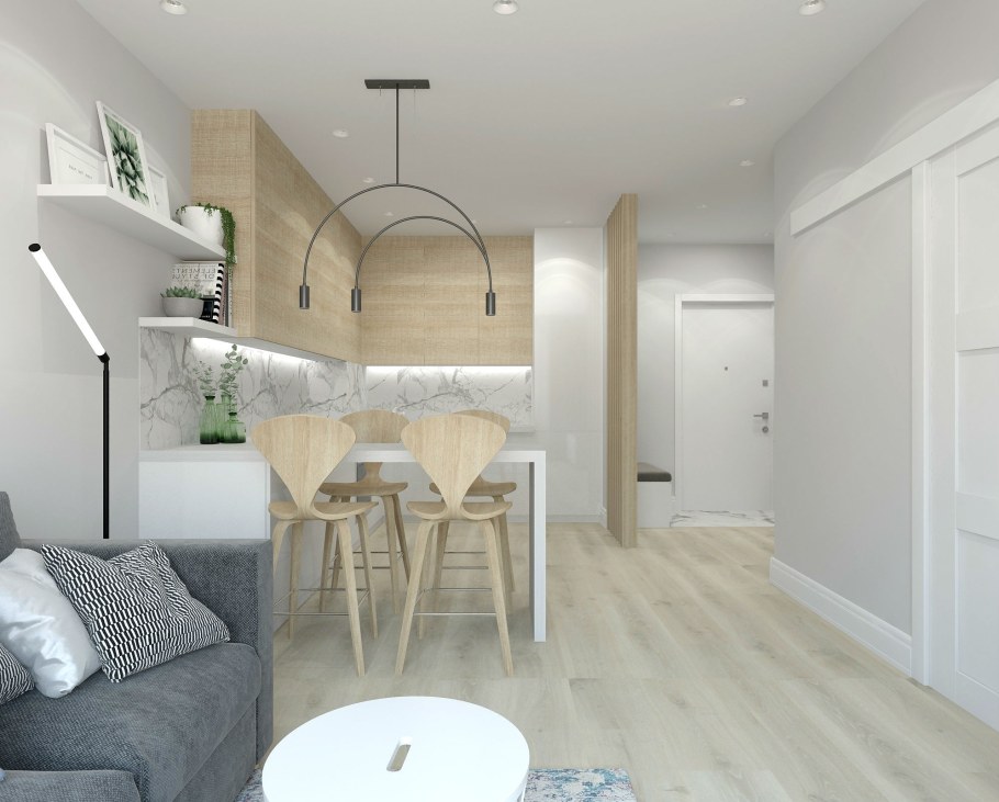 Интерьер квартиры 40 кв.м