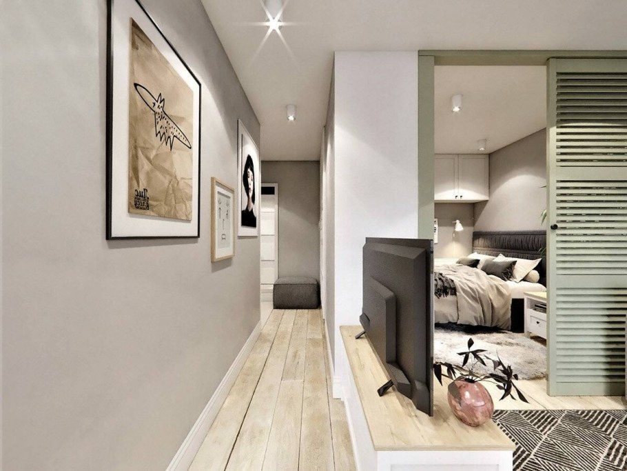 Интерьер однушки