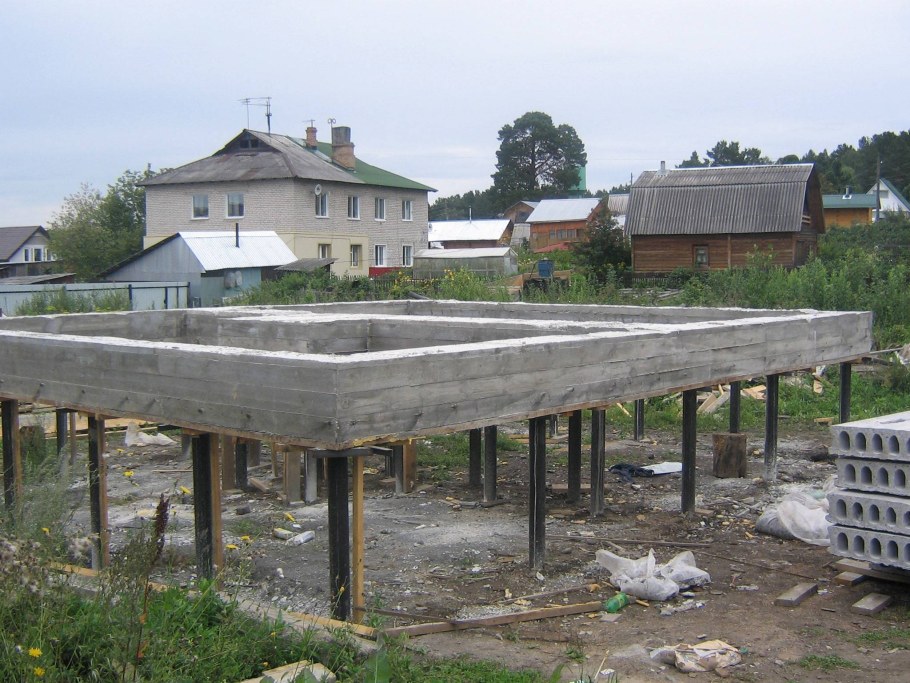 Жб свайно ростверковый фундамент