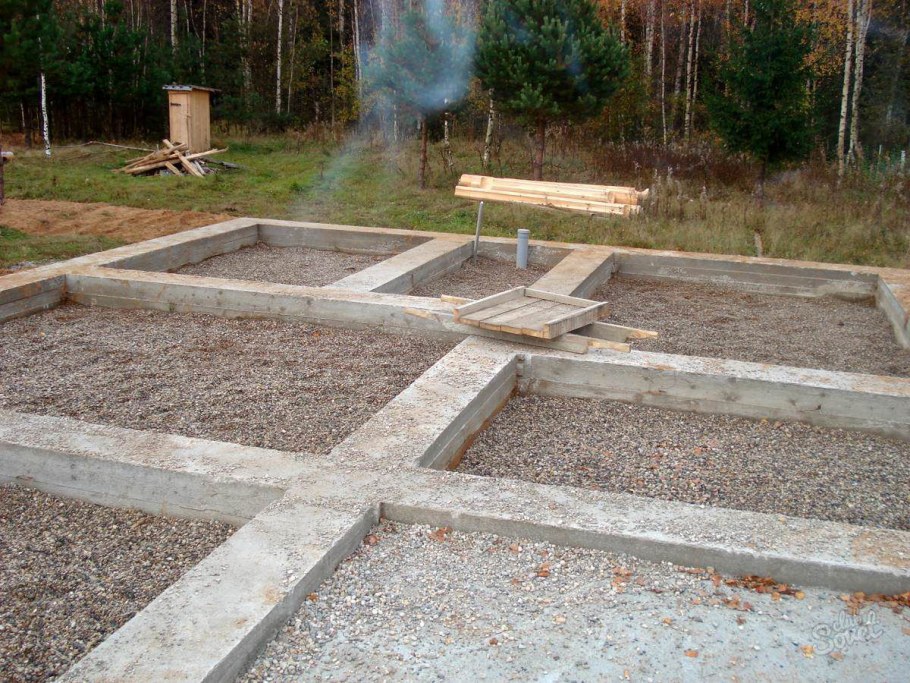 Фундамент 12х12 ленточный