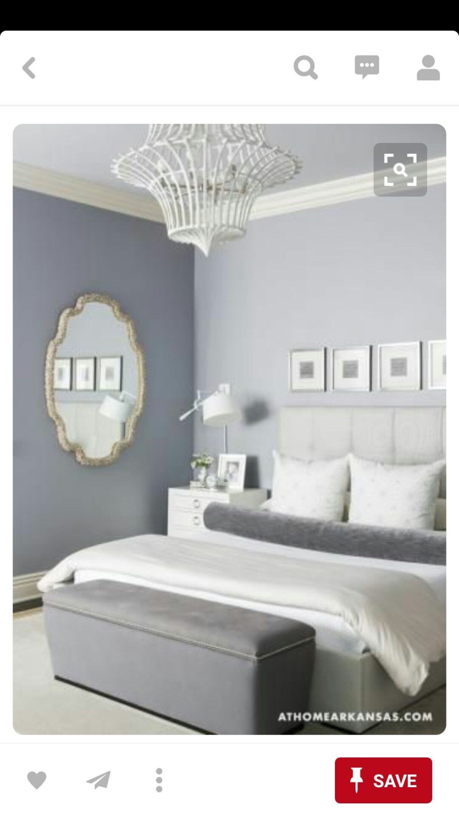 Краска для стен в спальне