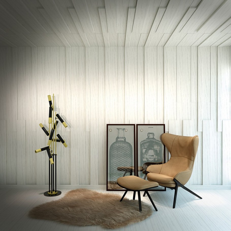 Стеновые 3d панели finitura 28