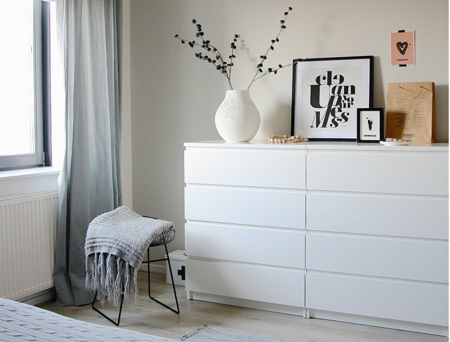 Комод МАЛЬМ икеа в интерьере