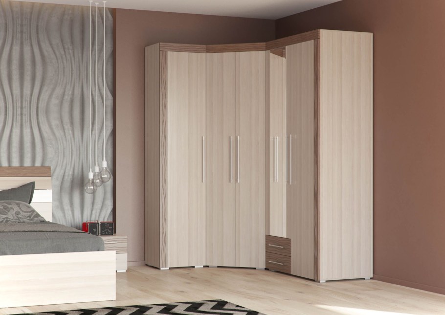 Ясень шимо светлый мебель