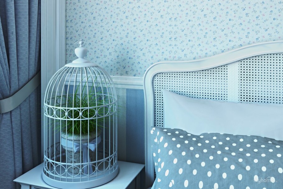 Декоративная клетка в интерьере