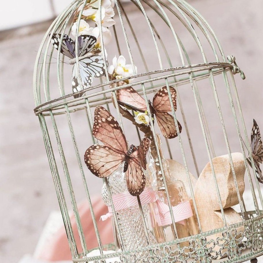 Декоративная клетка в интерьере