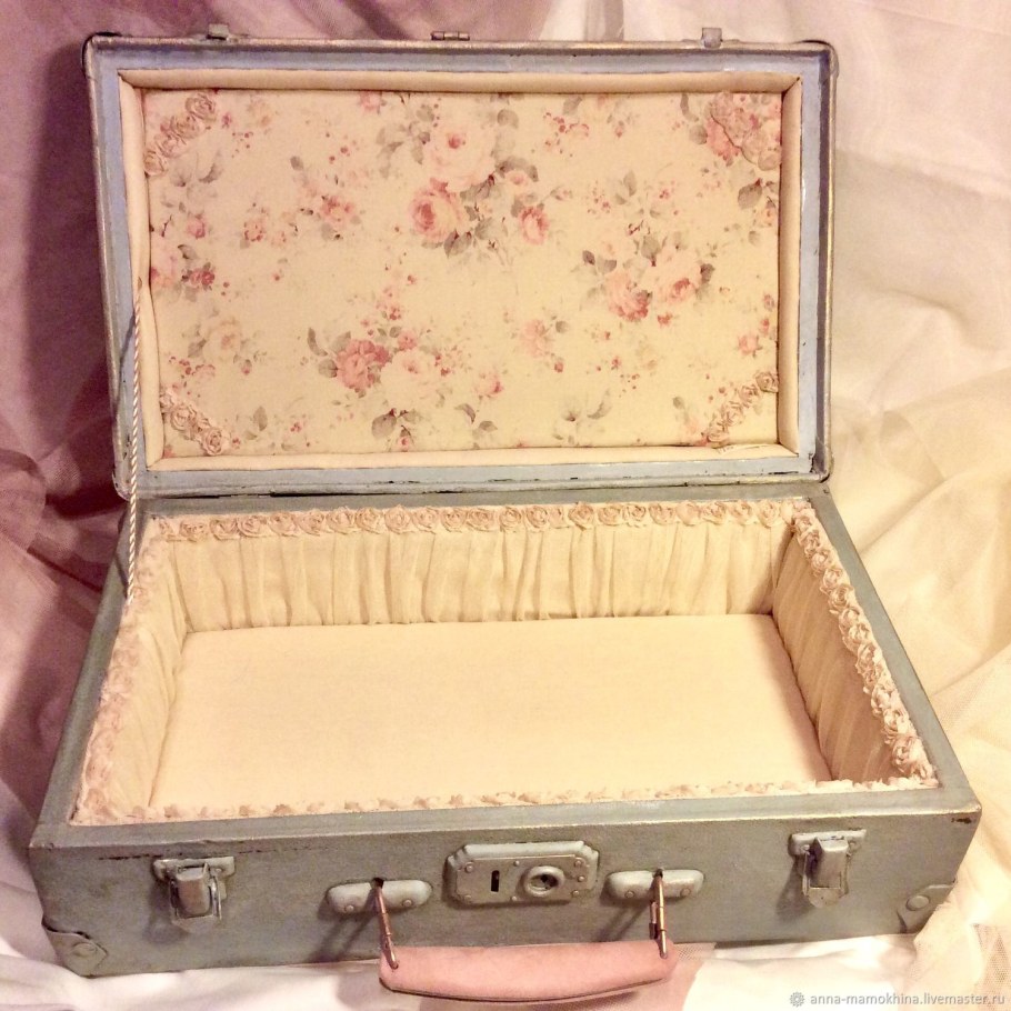 Декорированные чемоданы