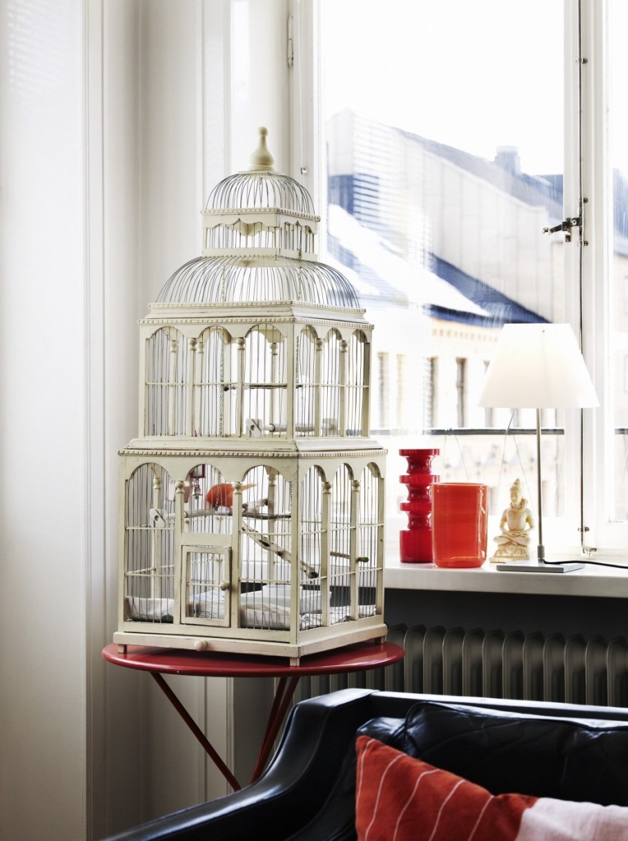 Клетка для птиц декоративная