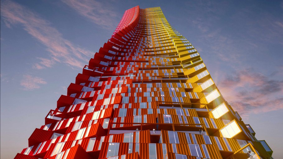 Container House Мумбаи, Индия.