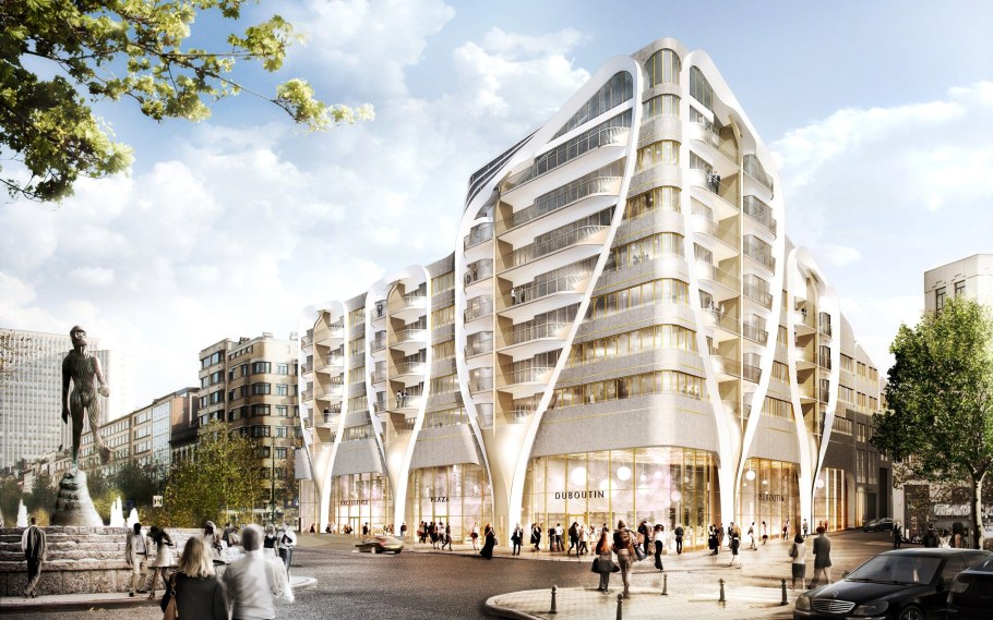 Жилой комплекс la Canopée, Франция