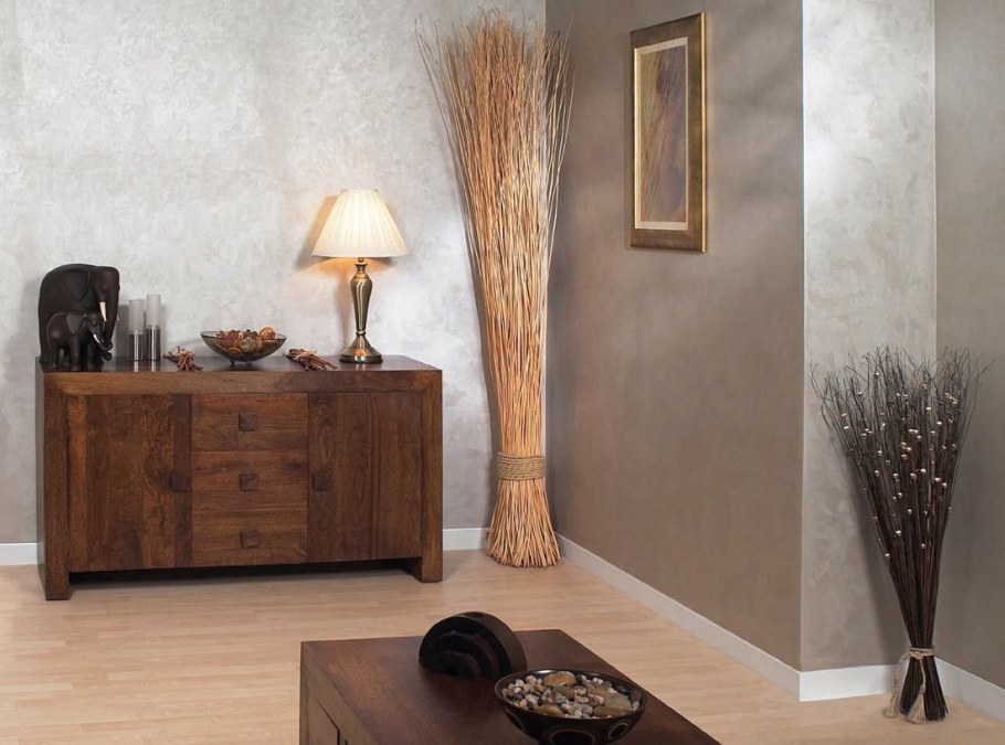 Декоративная штукатурка в интерьере