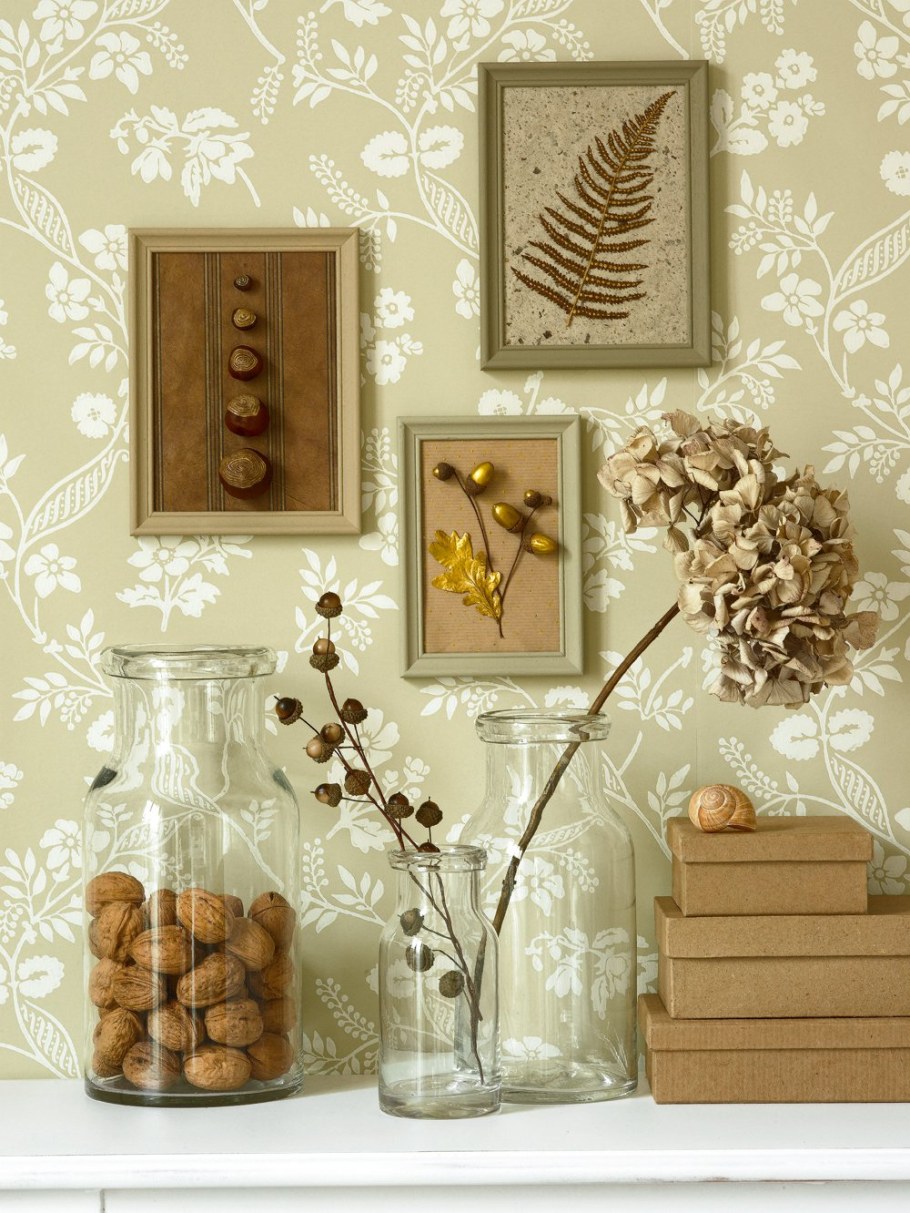 Декор из натуральных материалов