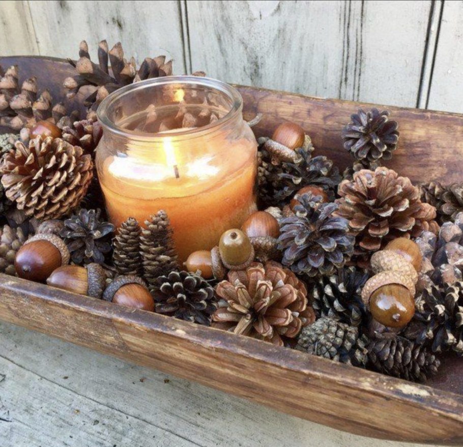 Декор из природных материалов