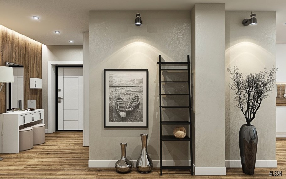 Интерьер прихожей в современном стиле