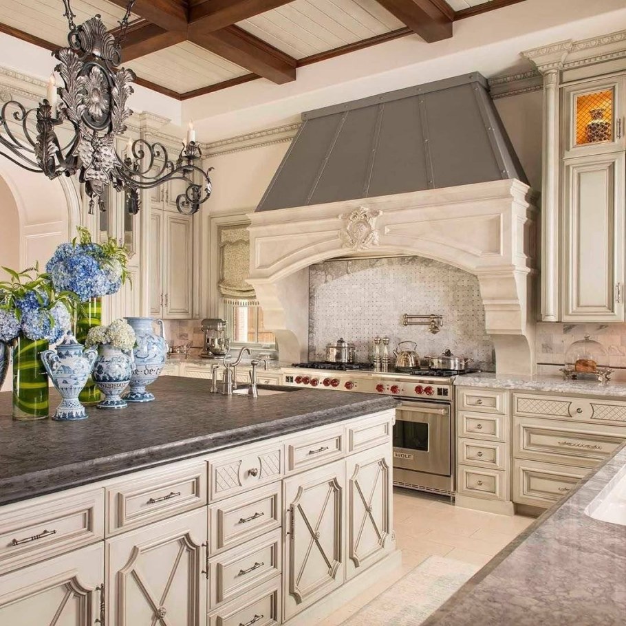 Кухня в стиле Прованс Американ Кантри