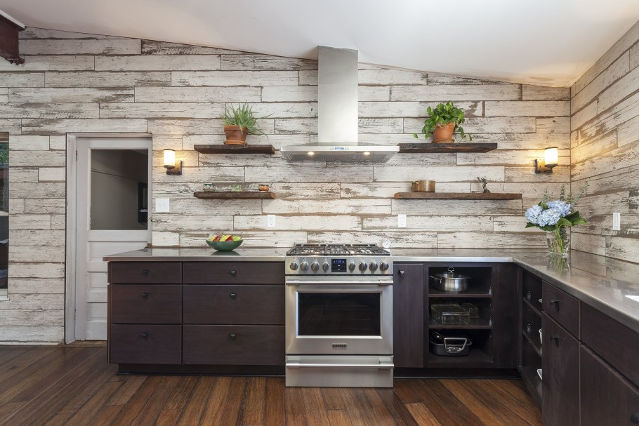 Ламинат на кухонный фартук