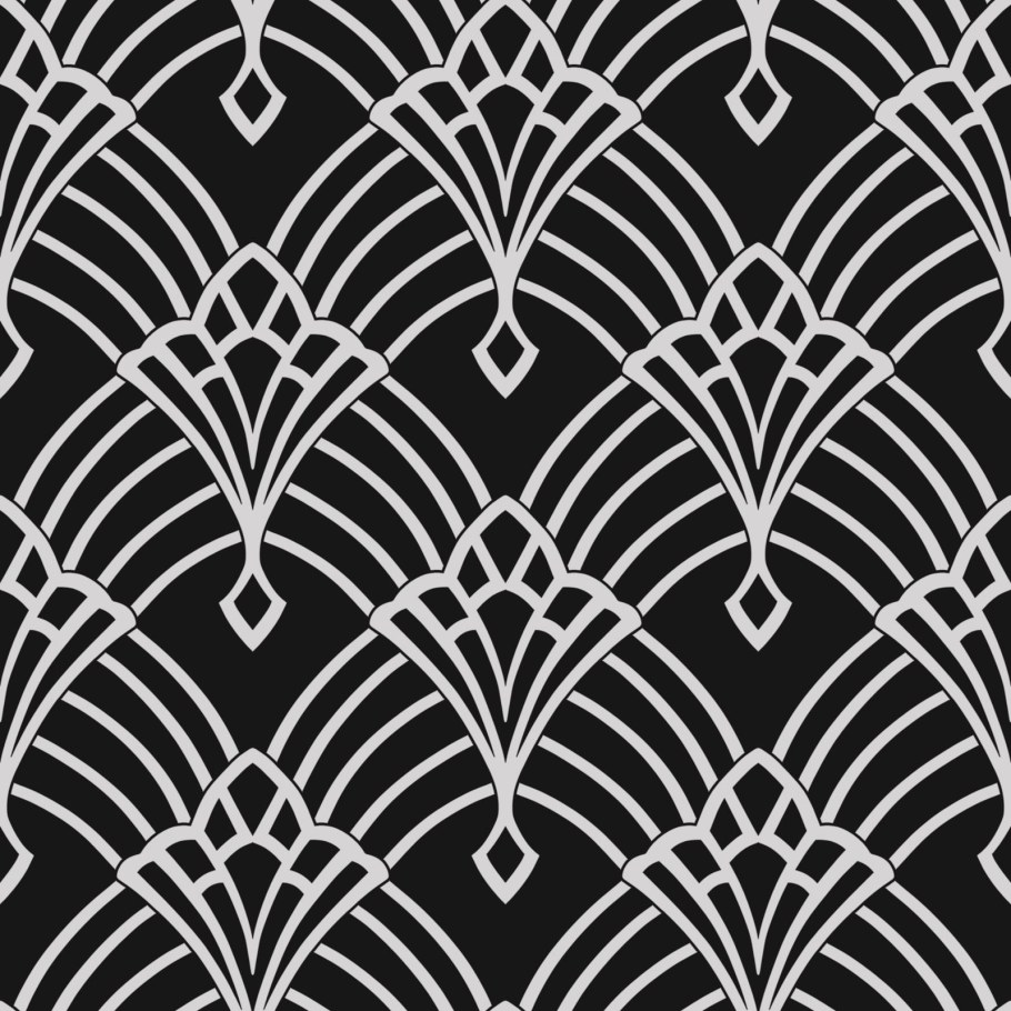 Узор ар деко Кортес