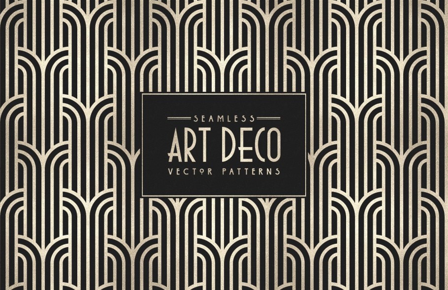 Паттерн арт деко вектор